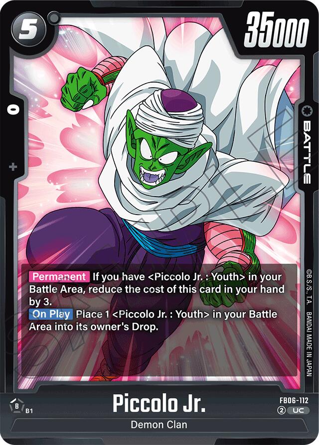 Piccolo Jr. (FB06-112) [Rivals Clash] | Total Play