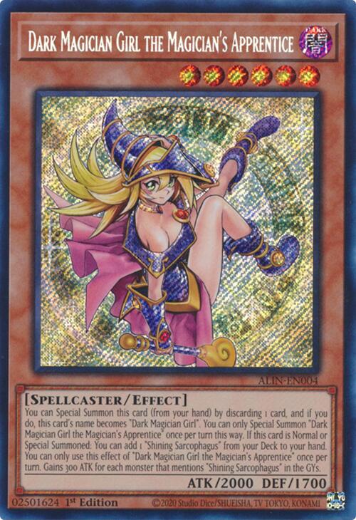 Dark Magician Girl the Magician's Apprentice [ALIN-EN004] Secret Rare | Total Play
