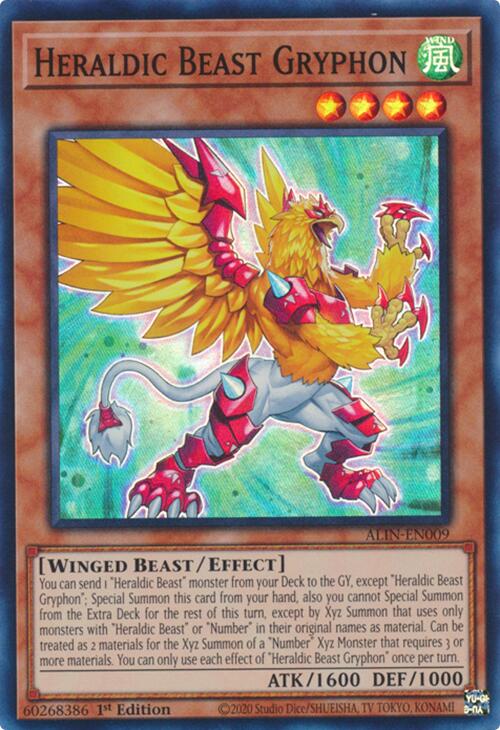 Heraldic Beast Gryphon [ALIN-EN009] Super Rare | Total Play