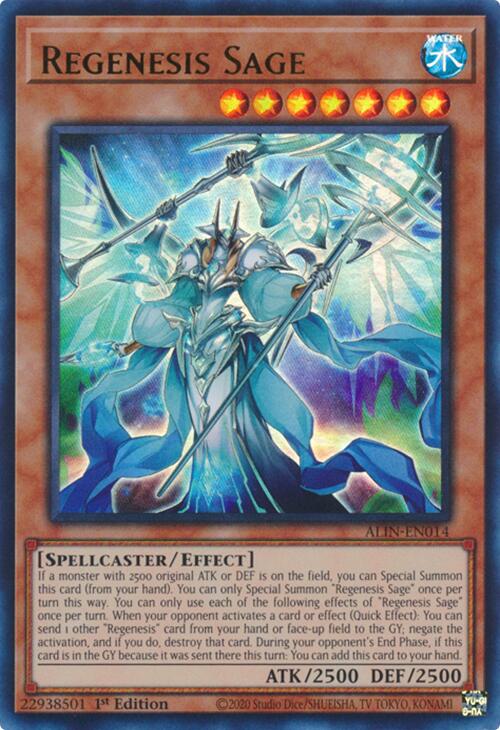 Regenesis Sage [ALIN-EN014] Ultra Rare | Total Play