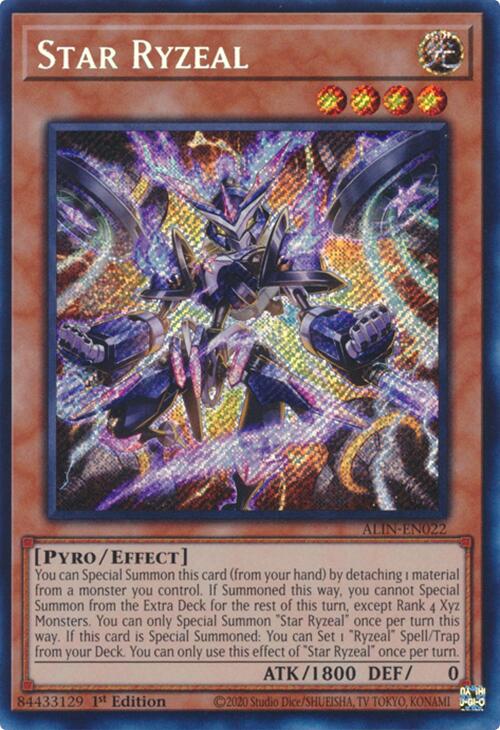 Star Ryzeal [ALIN-EN022] Secret Rare | Total Play