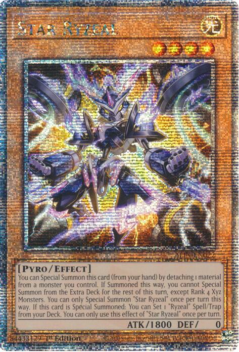 Star Ryzeal [ALIN-EN022] Quarter Century Secret Rare | Total Play