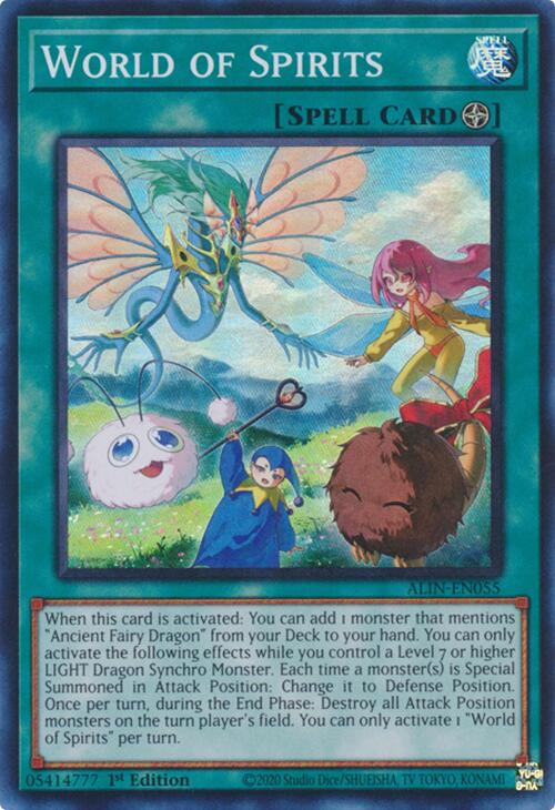 World of Spirits [ALIN-EN055] Super Rare | Total Play