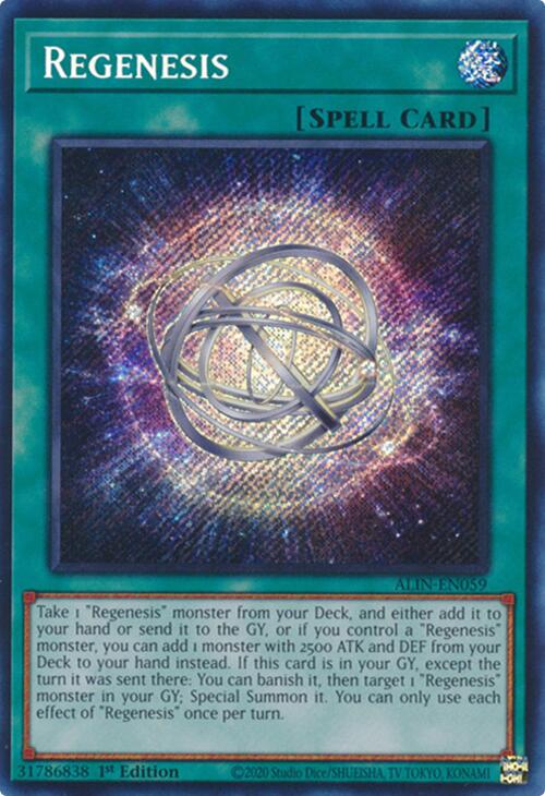 Regenesis [ALIN-EN059] Secret Rare | Total Play
