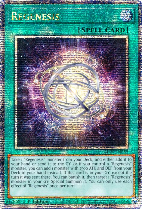 Regenesis [ALIN-EN059] Quarter Century Secret Rare | Total Play