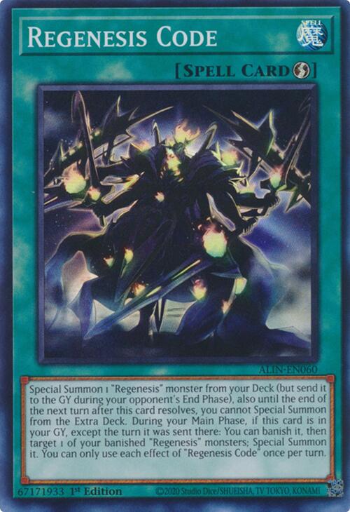 Regenesis Code [ALIN-EN060] Super Rare | Total Play