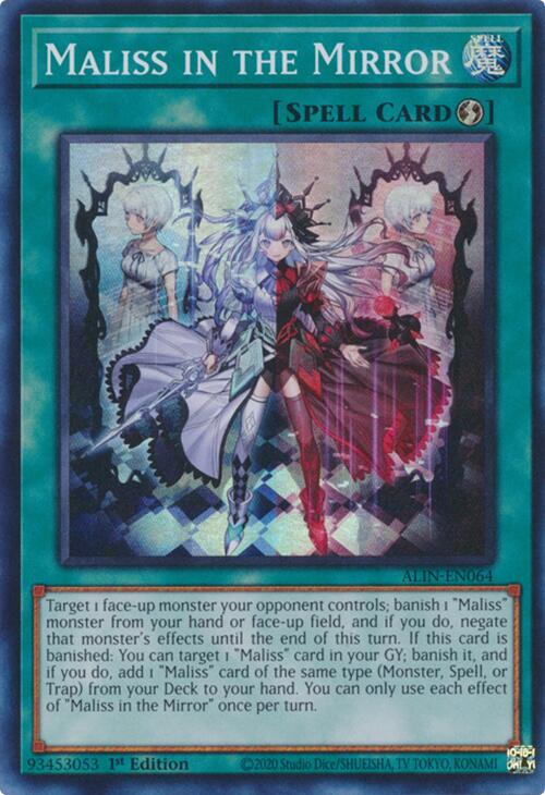 Maliss in the Mirror [ALIN-EN064] Super Rare | Total Play