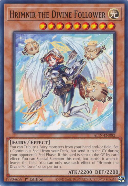 Hrimnir the Divine Follower [ALIN-EN082] Common | Total Play