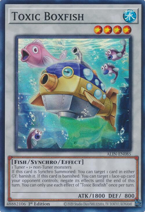 Toxic Boxfish [ALIN-EN085] Super Rare | Total Play