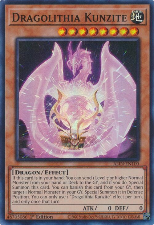 Dragolithia Kunzite [ALIN-EN100] Super Rare | Total Play