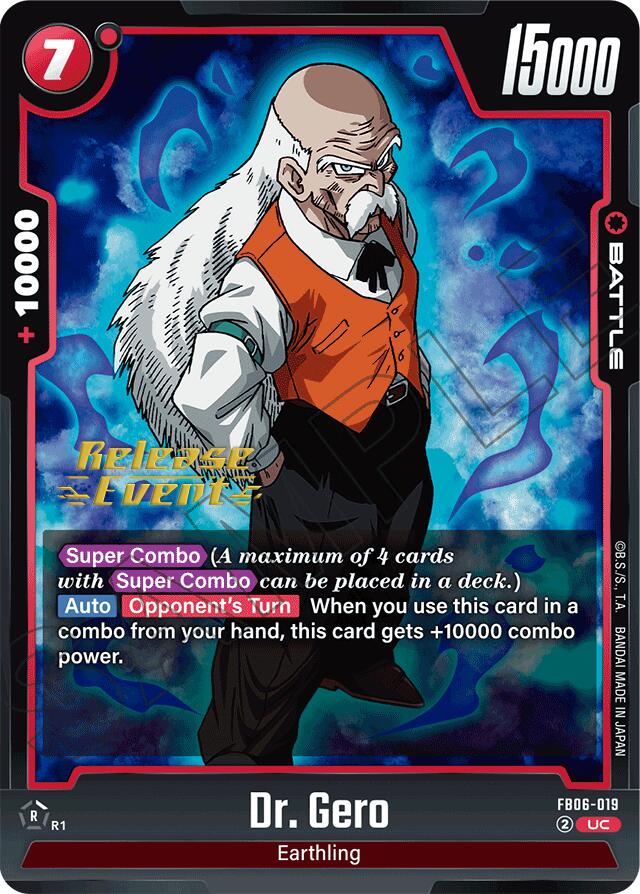 Dr. Gero [Rivals Clash Release Event Cards] | Total Play