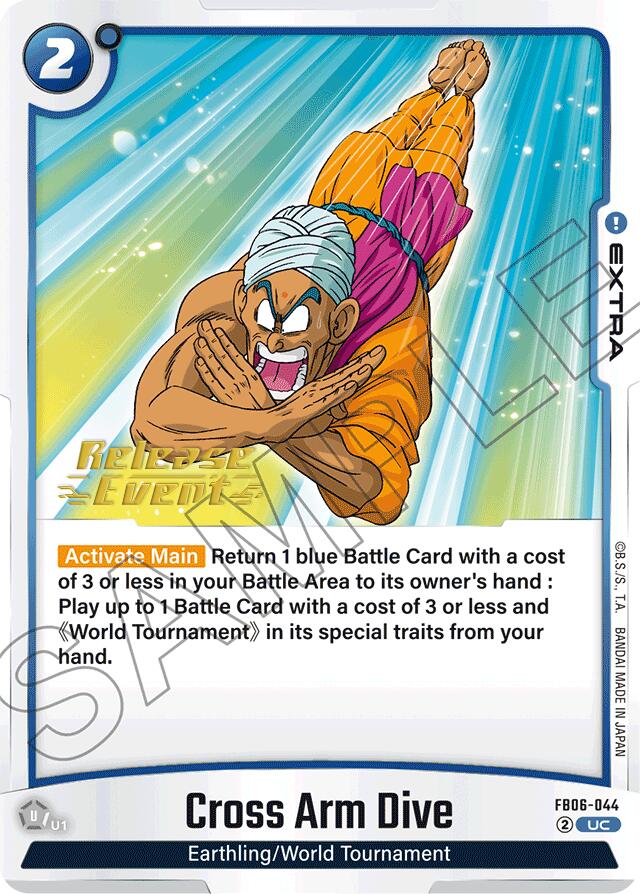 Cross Arm Dive [Rivals Clash Release Event Cards] | Total Play