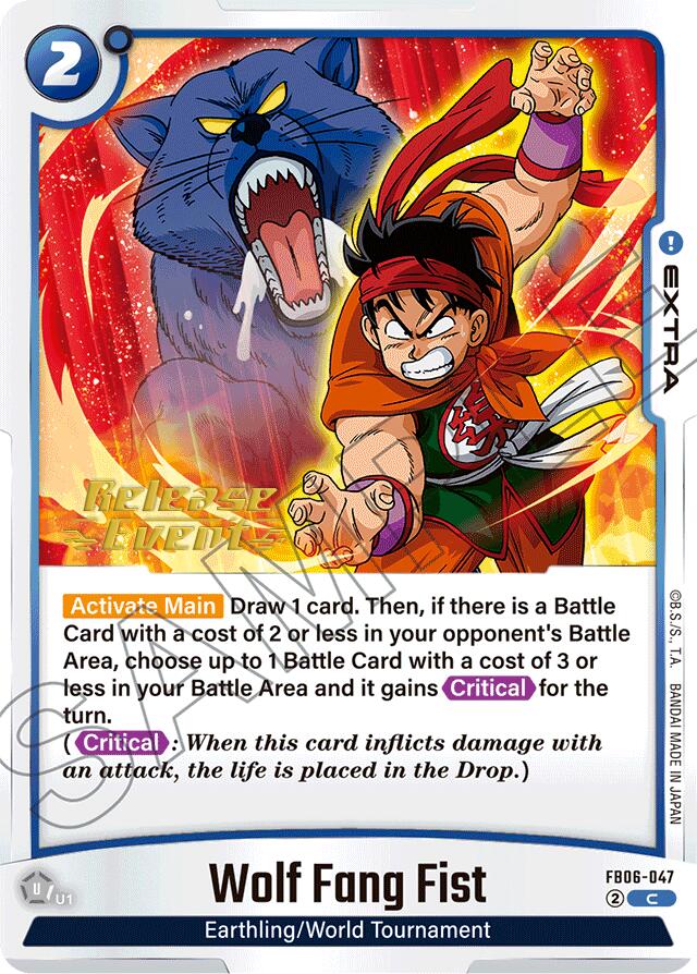 Wolf Fang Fist [Rivals Clash Release Event Cards] | Total Play