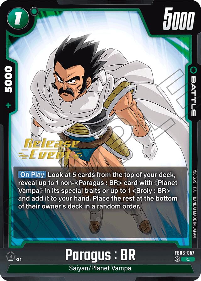 Paragus : BR (FB06-057) [Rivals Clash Release Event Cards] | Total Play