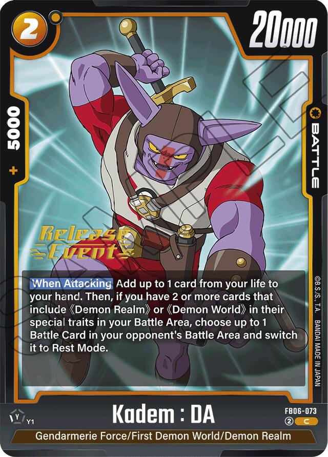 Kadem : DA [Rivals Clash Release Event Cards] | Total Play