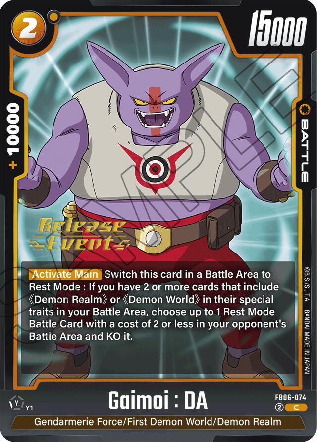Gaimoi : DA [Rivals Clash Release Event Cards] | Total Play