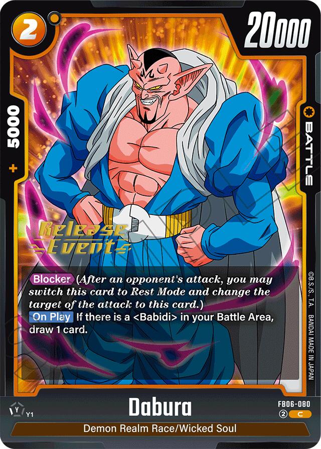 Dabura [Rivals Clash Release Event Cards] | Total Play