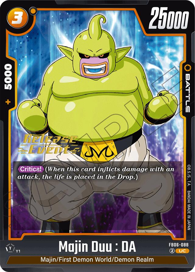 Majin Duu : DA [Rivals Clash Release Event Cards] | Total Play