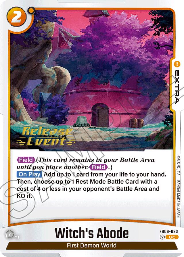 Witch's Abode [Rivals Clash Release Event Cards] | Total Play