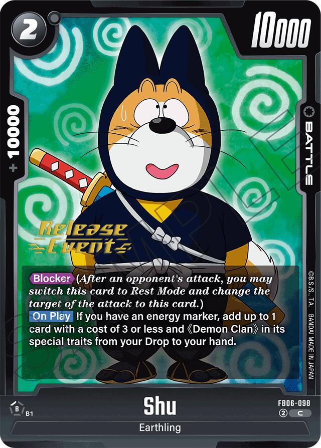 Shu [Rivals Clash Release Event Cards] | Total Play
