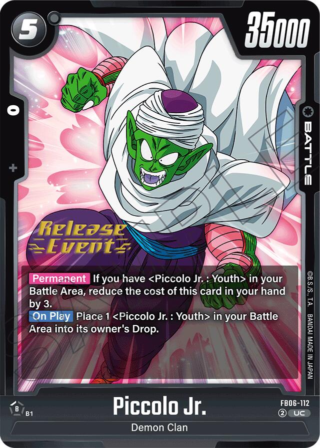 Piccolo Jr. (FB06-112) [Rivals Clash Release Event Cards] | Total Play
