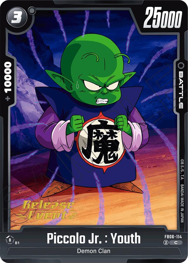 Piccolo Jr. : Youth [Rivals Clash Release Event Cards] | Total Play