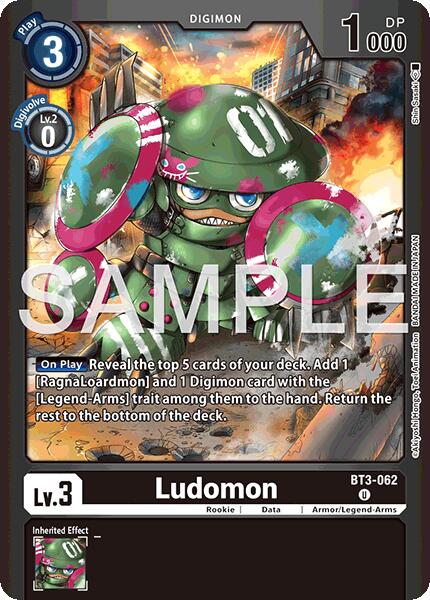 Ludomon [BT3-062] (Limited Card Pack -Billion Bullet-) [Limited Card Pack -Billion Bullet-] | Total Play