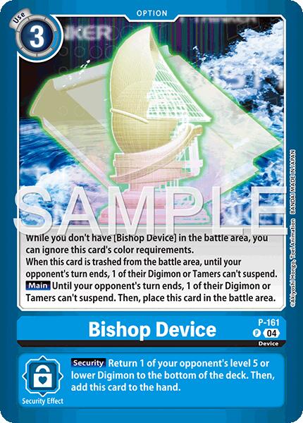 Bishop Device [P-161] (Limited Card Pack -Billion Bullet-) [Limited Card Pack -Billion Bullet-] | Total Play