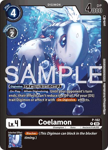 Coelamon [P-162] (Limited Card Pack -Billion Bullet-) [Limited Card Pack -Billion Bullet-] | Total Play