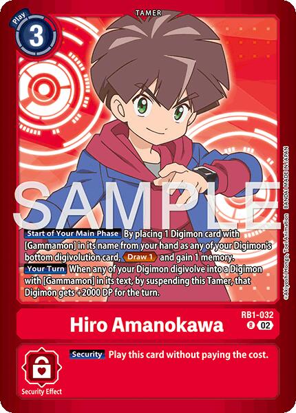 Hiro Amanokawa [RB1-032] (Limited Card Pack -Billion Bullet-) [Limited Card Pack -Billion Bullet-] | Total Play