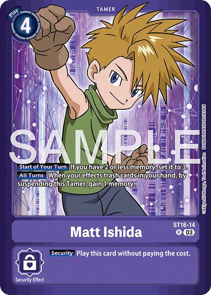 Matt Ishida [ST16-14] (Limited Card Pack -Billion Bullet-) [Limited Card Pack -Billion Bullet-] | Total Play
