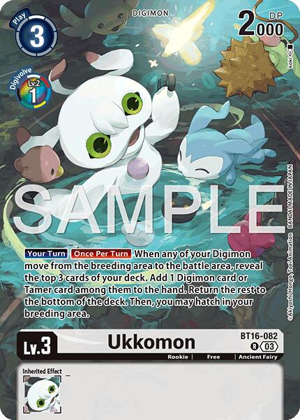 Ukkomon [BT16-082] (Limited Card Pack -Billion Bullet-) [Limited Card Pack -Billion Bullet-] | Total Play