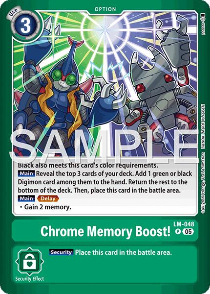 Chrome Memory Boost! [LM-048] (Limited Card Pack -Billion Bullet-) [Limited Card Pack -Billion Bullet-] | Total Play