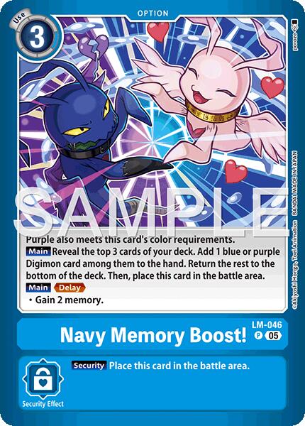 Navy Memory Boost! [LM-046] (Limited Card Pack -Billion Bullet-) [Limited Card Pack -Billion Bullet-] | Total Play