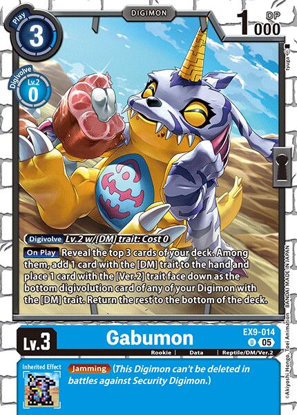 Gabumon [EX9-014] [Versus Monsters] | Total Play
