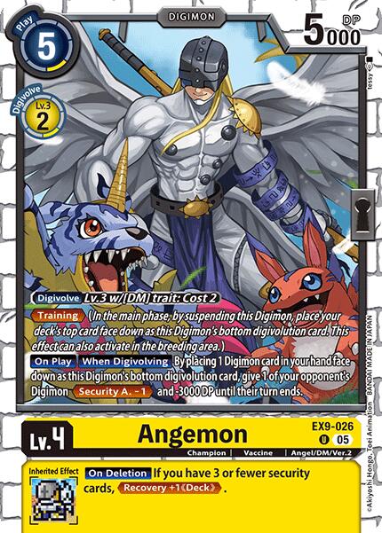 Angemon [EX9-026] [Versus Monsters] | Total Play