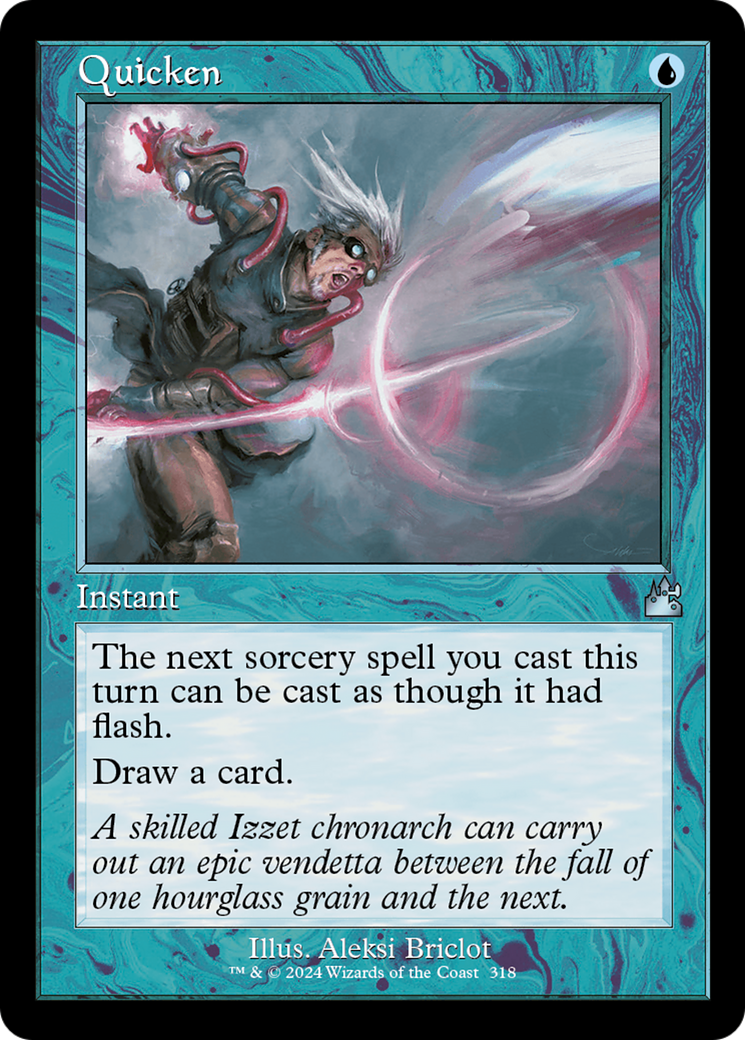 Quicken (Retro Frame) [Ravnica Remastered] | Total Play