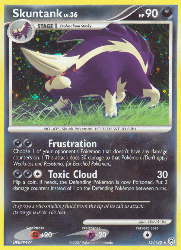 Skuntank (15/130) [Diamond & Pearl: Base Set] | Total Play