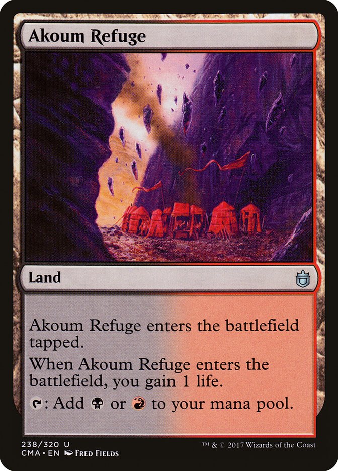 Akoum Refuge [Commander Anthology] | Total Play