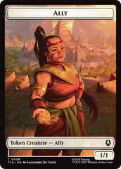 Ally (0008) // Soldier (0002) Double-Sided Token [Avatar: The Last Airbender Tokens] | Total Play