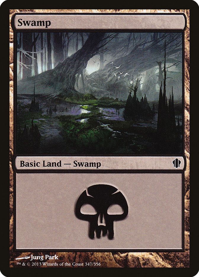 Swamp (347) [Commander 2013] | Total Play