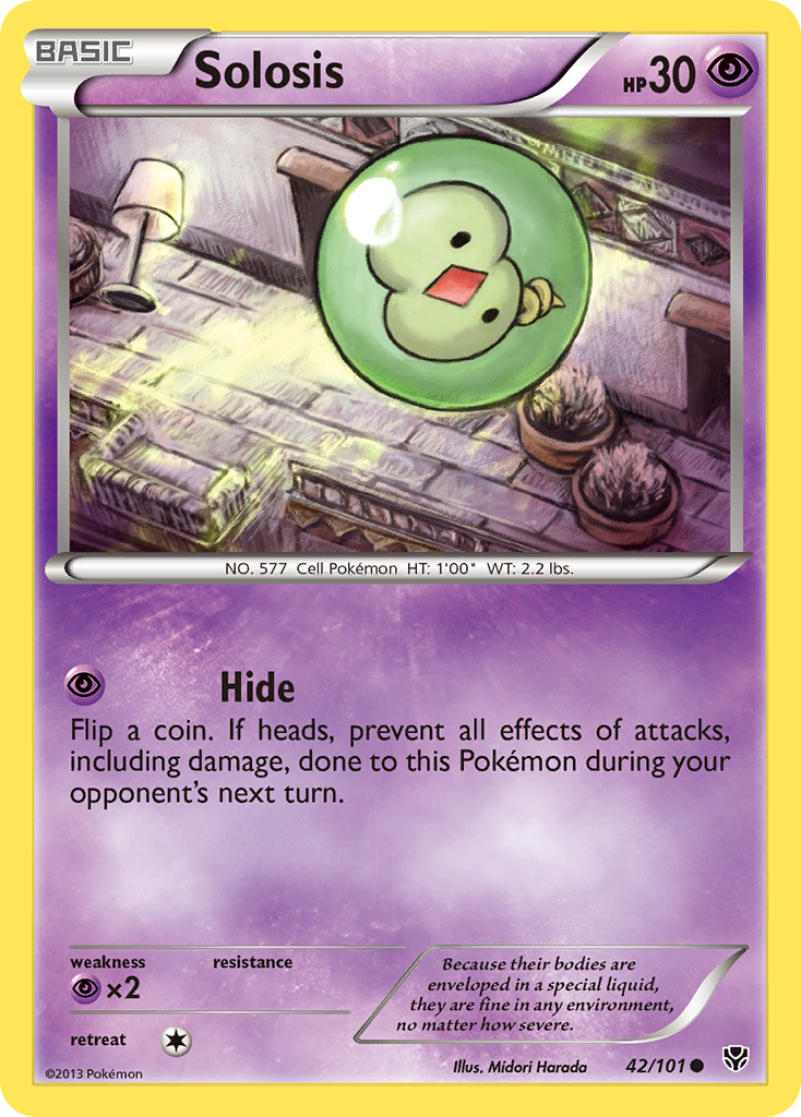 Solosis (42/101) [Black & White: Plasma Blast] | Total Play