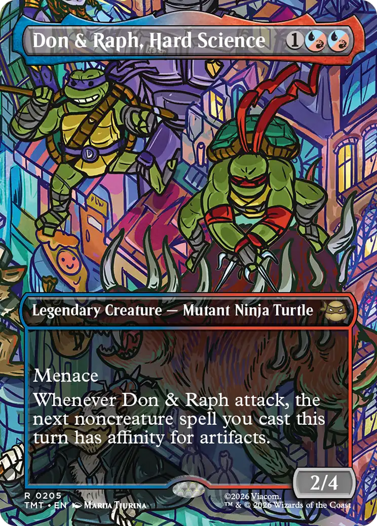 Don & Raph, Hard Science (Borderless) [Teenage Mutant Ninja Turtles] | Total Play
