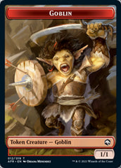 Dungeon of the Mad Mage // Goblin Double-Sided Token [Dungeons & Dragons: Adventures in the Forgotten Realms Tokens] | Total Play