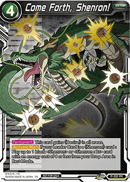 Come Forth, Shenron! (P-335) [Tournament Promotion Cards] | Total Play