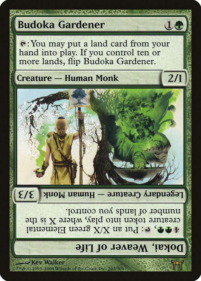 Budoka Gardener // Dokai, Weaver of Life [Champions of Kamigawa] | Total Play