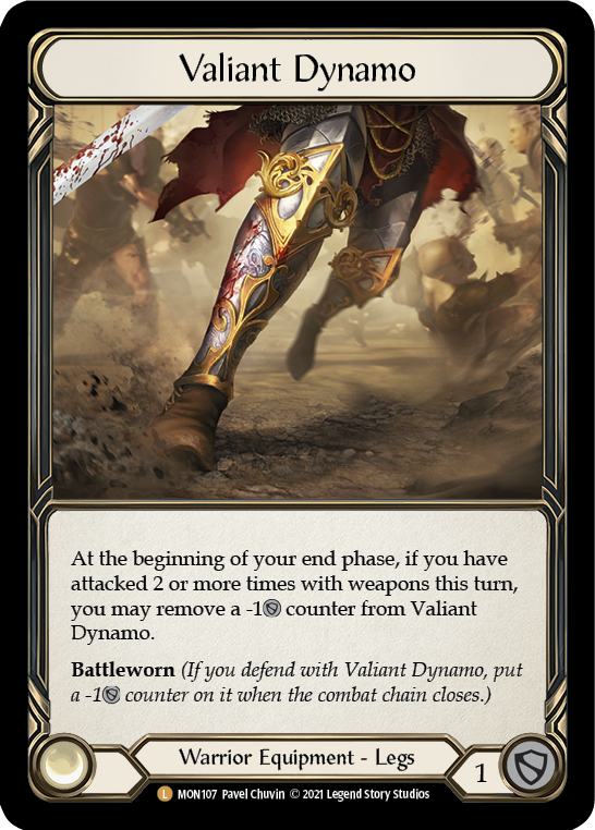 Valiant Dynamo [MON107-CF] (Monarch)  1st Edition Cold Foil | Total Play