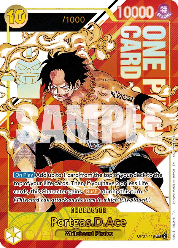 Portgas.D.Ace (Serial Numbered) [One Piece Promotion Cards] | Total Play