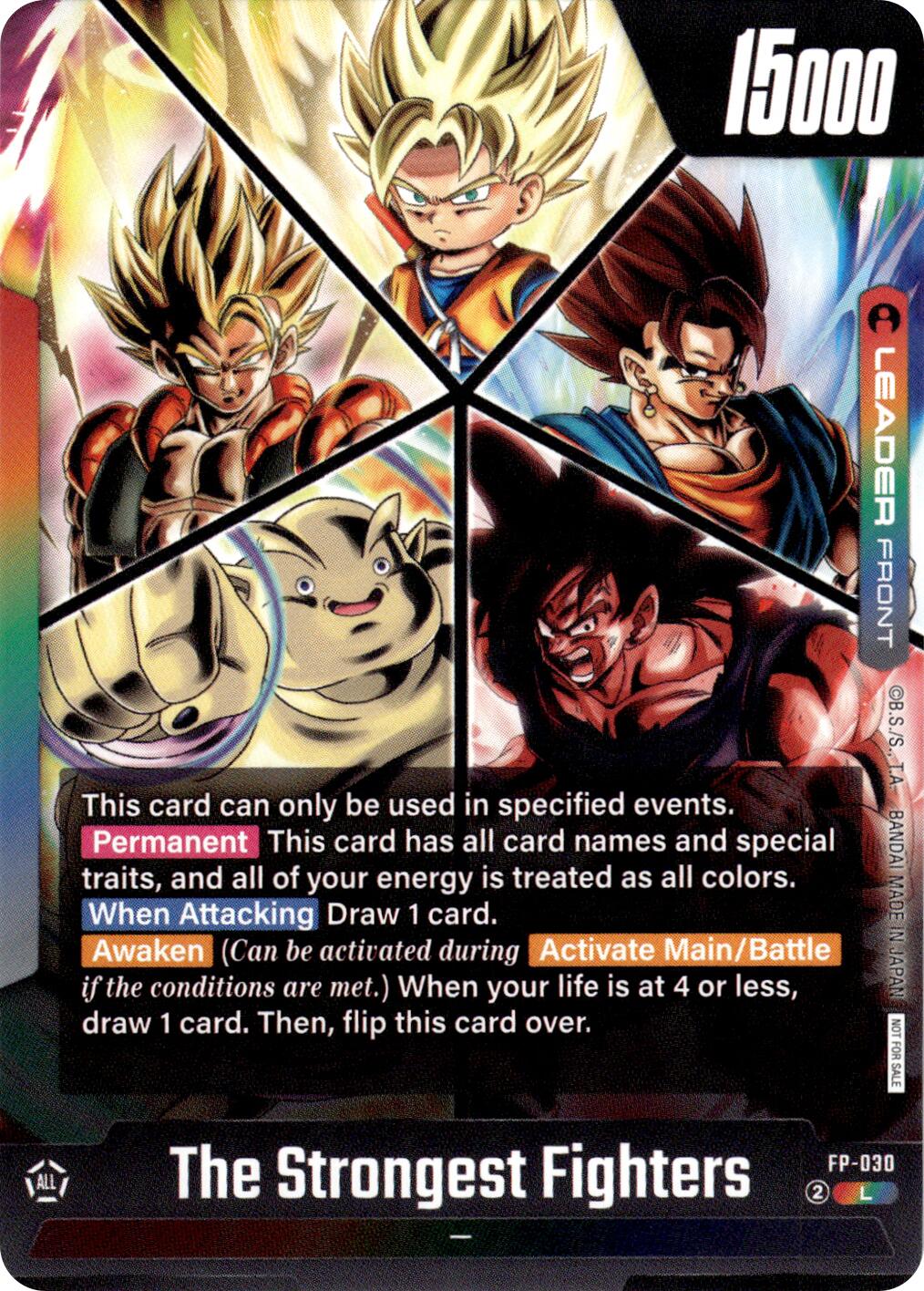 The Strongest Fighters [Fusion World Promotion Cards] | Total Play