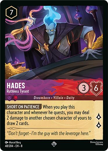 Hades - Ruthless Tyrant (48/204) [Reign of Jafar] | Total Play